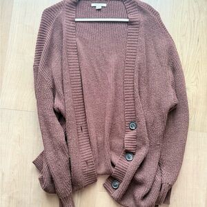 American Eagle Outfitters Chocolate Cardigan Sweater